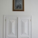 Abraham Lincoln portrait in Blue Suite