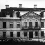 Guy working on the roof of the palace.